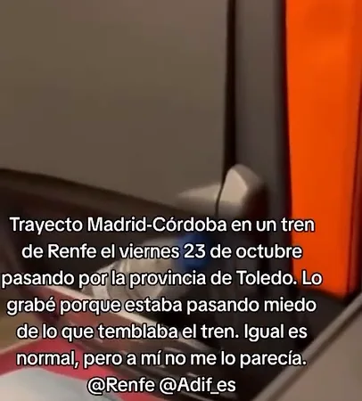 İspanya'da Yaşanan Tren Faciasından Bir Hafta Önce Trende Çekilen Bir Video Ortaya Çıktı