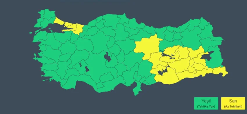 Yağışlar geldi gitmek bilmiyor: İstanbul dahil 19 il için sarı kodlu uyarı — 4. fotoğraf