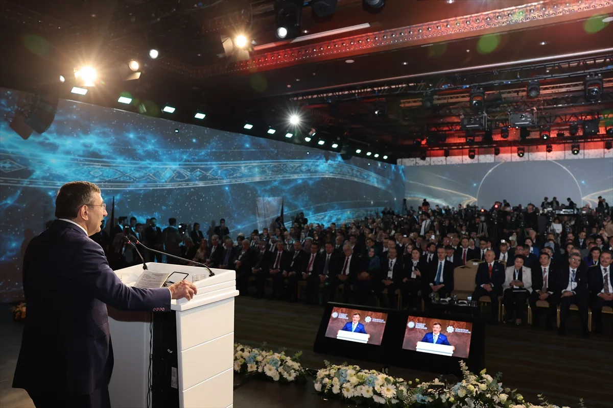 Cumhurbaşkanı Yardımcısı Yılmaz, "Türk Dünyası Diyalog Forumu"nda konuştu: