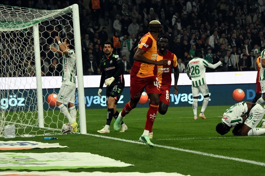 Galatasaray deplasmanda Konyaspor'u farklı yendi! — 4. fotoğraf