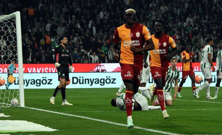 Galatasaray deplasmanda Konyaspor'u farklı yendi! — 6. fotoğraf