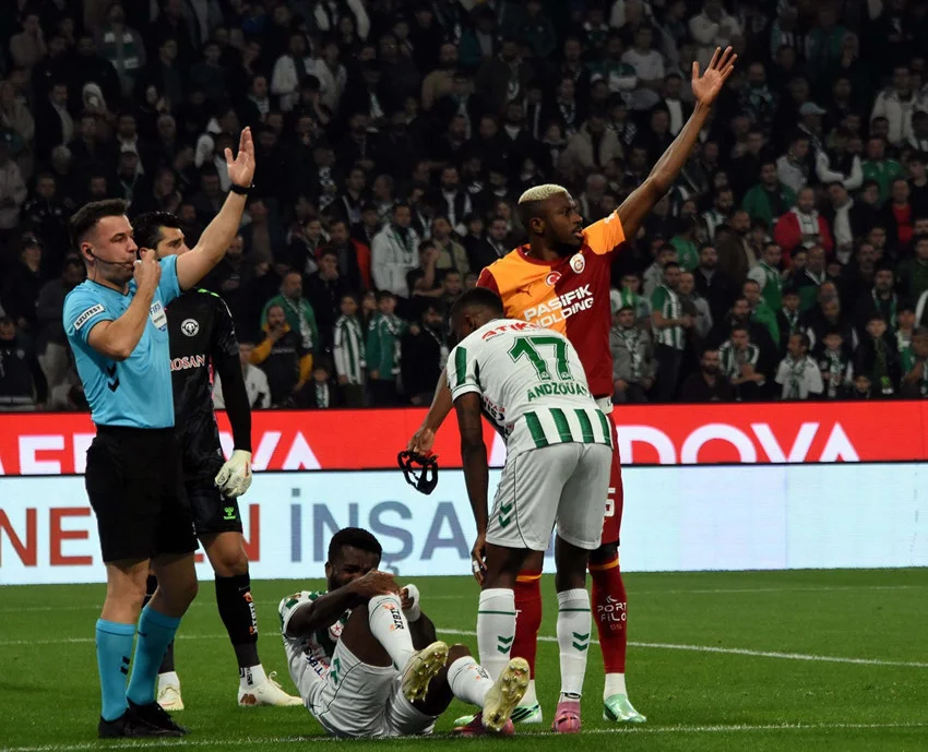 Kalan dakikalarda başka gol olmayınca Galatasaray, zorlu Konya deplasmanından 4-0’lık net bir galibiyetle ayrıldı.