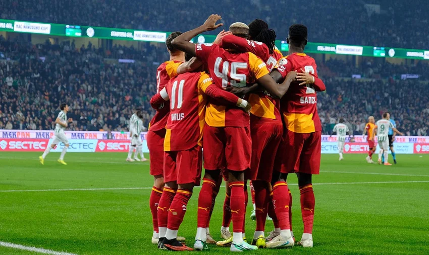 Galatasaray deplasmanda Konyaspor'u farklı yendi! — 9. fotoğraf