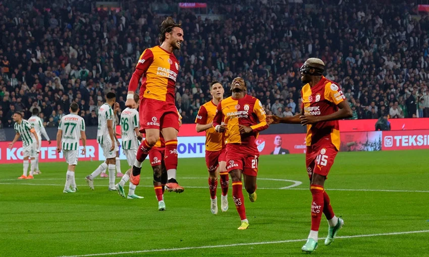 Galatasaray deplasmanda Konyaspor'u farklı yendi! — 13. fotoğraf